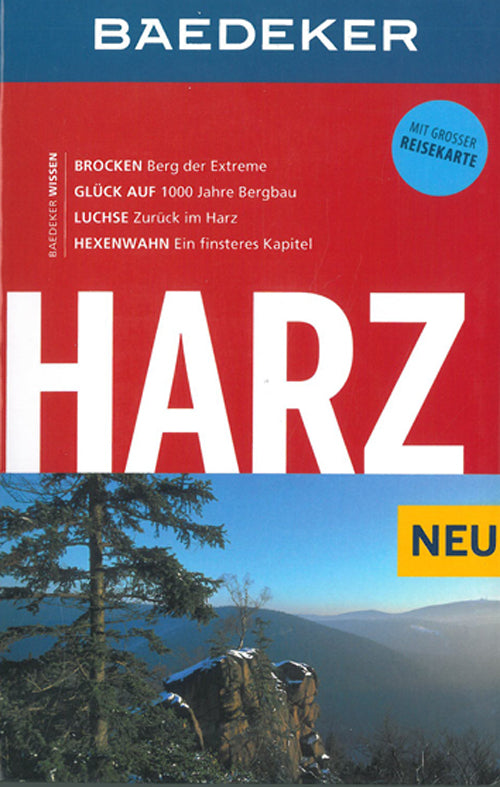 Harz: Mit Grosser Reisekarte