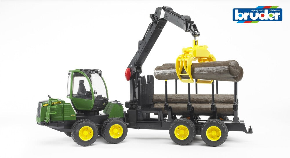 D2 Bruder John Deere 1210E 4-akslet skovvogn