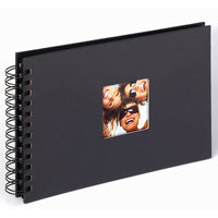 Album spiral sort 40 sorte sider 23x17