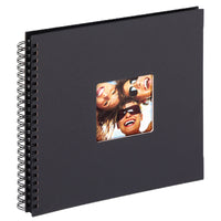 Album spiral sort 50 sorte sider 30x30