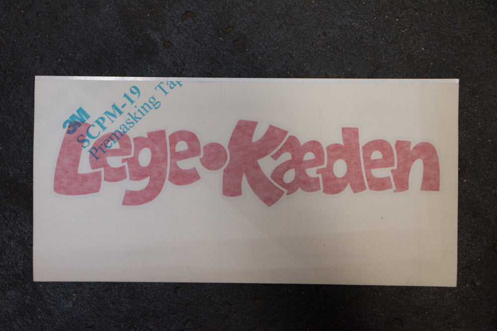 STREAMER LK LOGO 25 CM