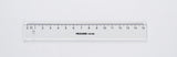 Lineal precision klar plast 15cm