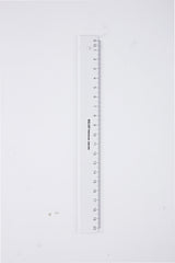 Lineal precision klar plast 20cm