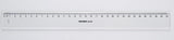 Lineal precision klar plast 30cm