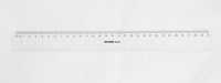 Lineal precision klar plast 30cm