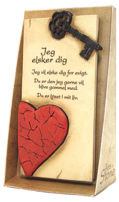 ARTS IN STONE JEG ELSKER DIG