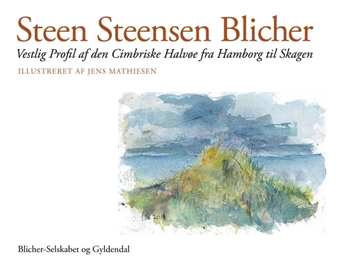 Vestlig profil af den Cimbriske halvøe fra Hamborg til Skagen