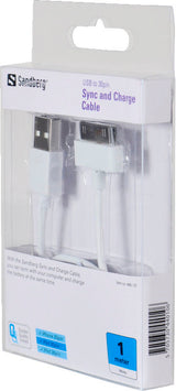 KABEL USB 30PIN SYNC/CHARGE 1M SANDBERG