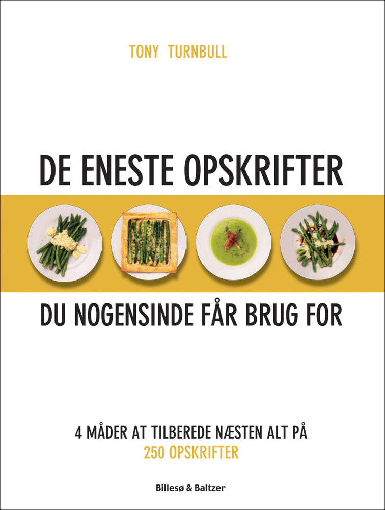 De eneste opskrifter - du nogensinde får brug for