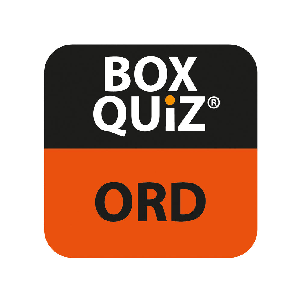SPIL BOX QUIZ ORD ORANGE