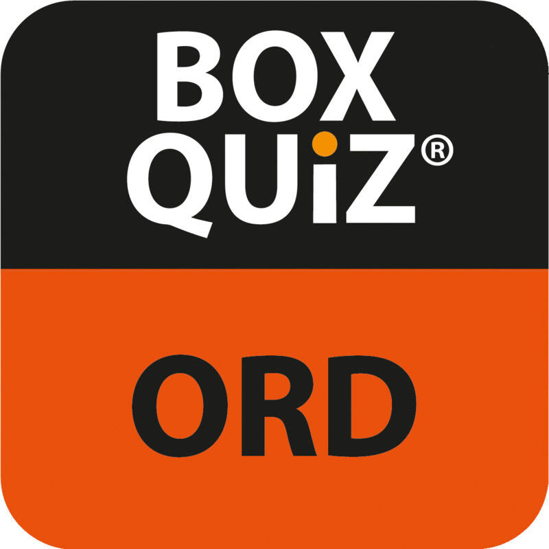 SPIL BOX QUIZ ORD ORANGE