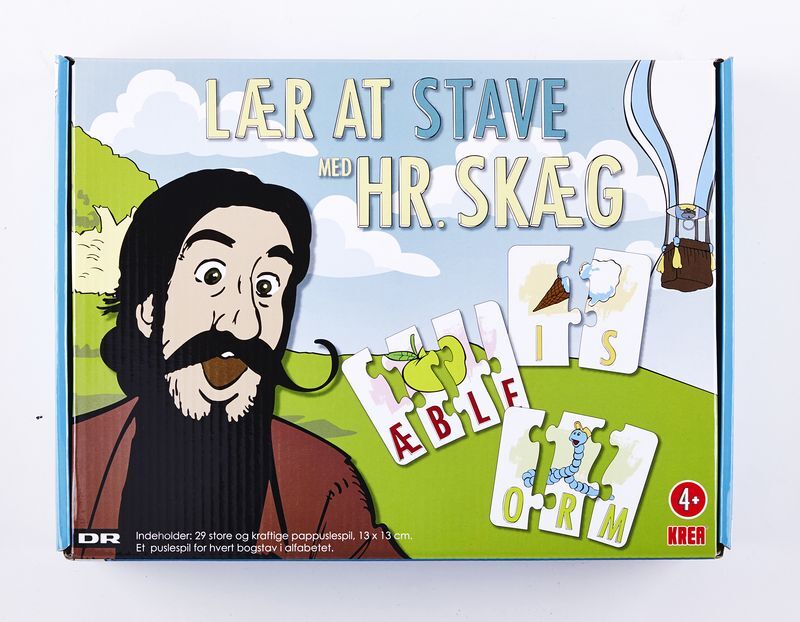 HR. SKÆG LÆR AT STAVE