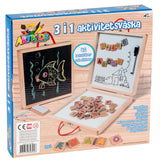 3 i 1 magnet tavle