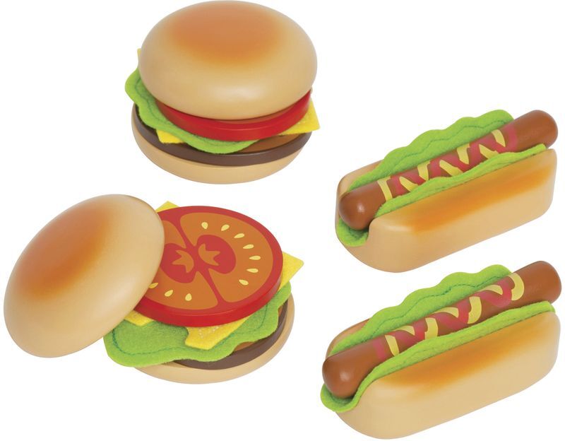 LEGEMAD HAMBURGER OG HOTDOGS