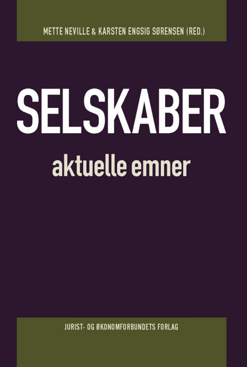 Selskaber - aktuelle emner
