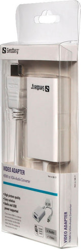 ADAPTER TIL VGA + AUDIO HDMI SANDBERG