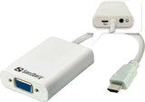 ADAPTER TIL VGA + AUDIO HDMI SANDBERG
