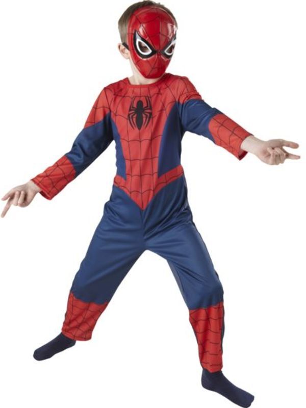 SPIDERMAN CLASSIC DRAGT STR. 7-8 ÅR