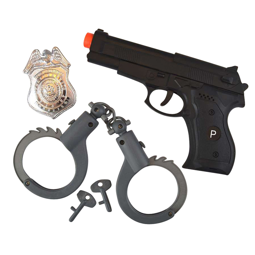 POLITISÆT MED PISTOL OG HÅNDJERN