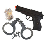 POLITISÆT MED PISTOL OG HÅNDJERN