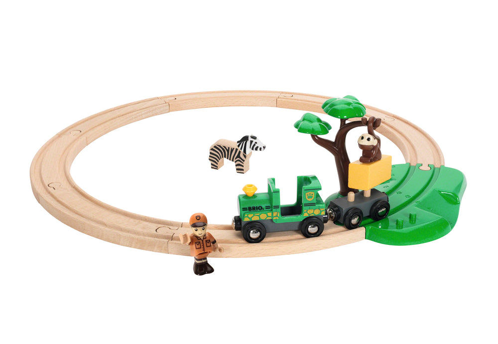 BRIO 33720 Togbane, Safari, sæt