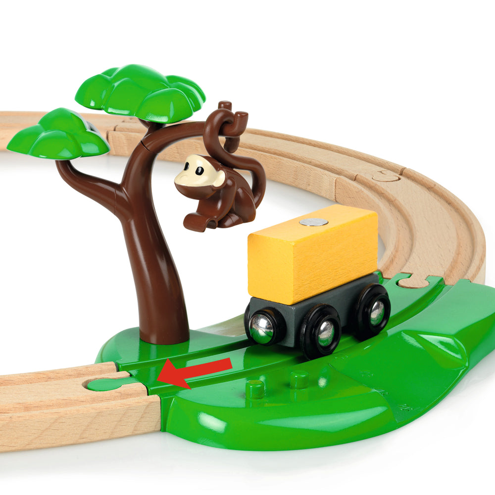 BRIO 33720 Togbane, Safari, sæt