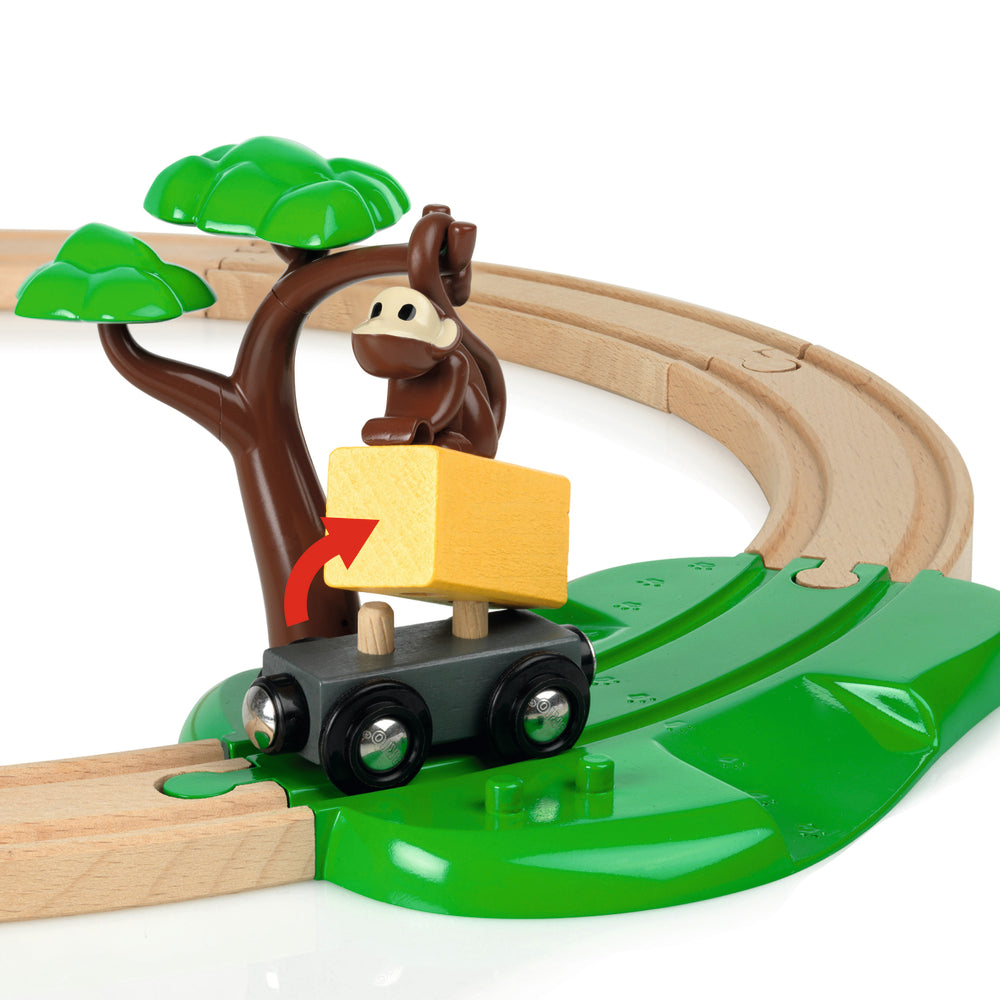 BRIO 33720 Togbane, Safari, sæt