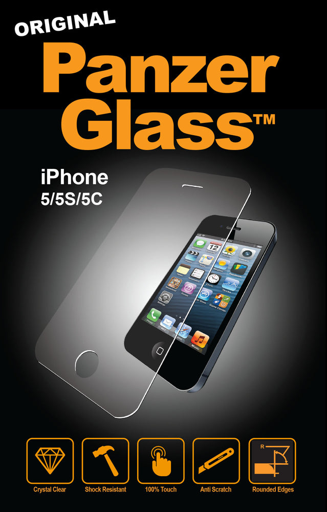 BESKYTTELSESGLAS PANZERGLASS IPHONE 5/5S/5C