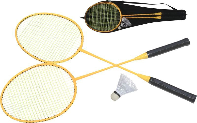 BADMINTONSÆT PRO MED 2 KETCHER ASS.