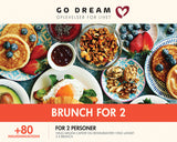 GO DREAM Brunch for 2 - 249,-