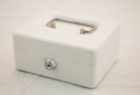 PENGEKASSE HVID 15 X 11,5 X 7,5CM