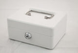 PENGEKASSE HVID 15 X 11,5 X 7,5CM