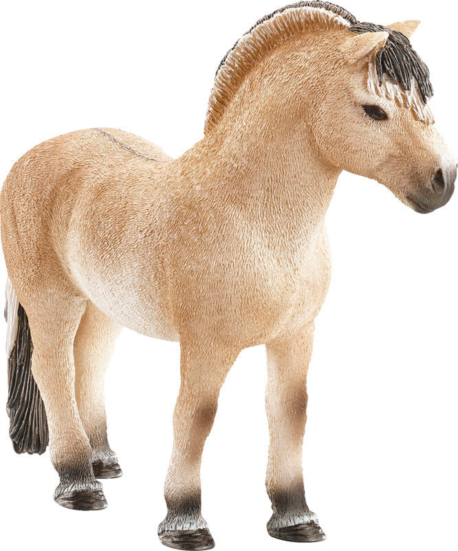 SCHLEICH FJORDHEST HINGST GRÅ
