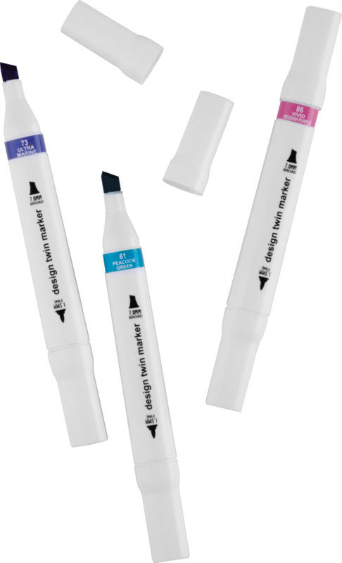 Design twin marker supplement 12 stk