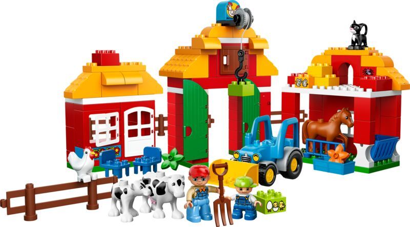 10525 LEGO DUPLO STOR BONDEGÅRD