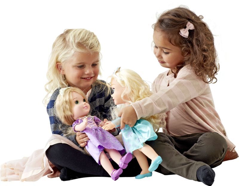 DISNEY TODDLER RAPUNZEL DUKKE