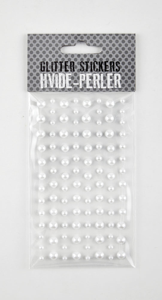 STICKERS MED PERLER