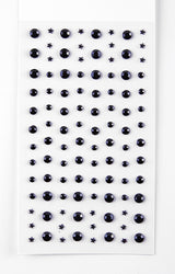 STICKERS MED DIAMANTER SORT