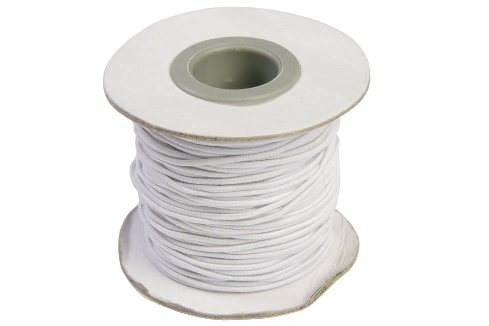Elastiksnor 1,2mmx25m hvid
