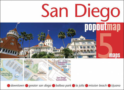 San Diego Popout Map