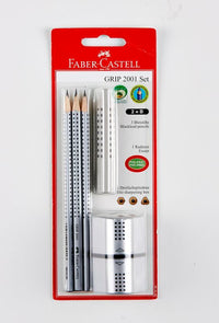 BLISTERSÆT Faber-Castell GRIP SØLV