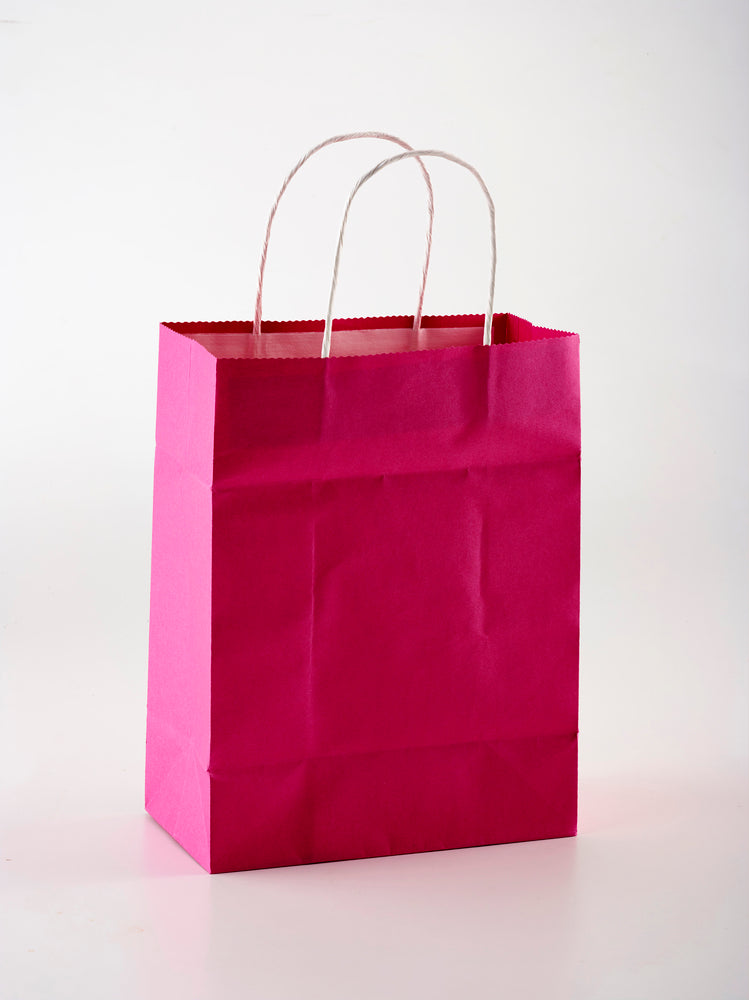 PAPIRSPOSE PINK 21X27CM