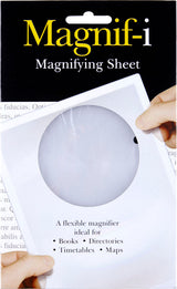 LUP/FORSTØRRELSESGLAS A5 MAGNIF-I