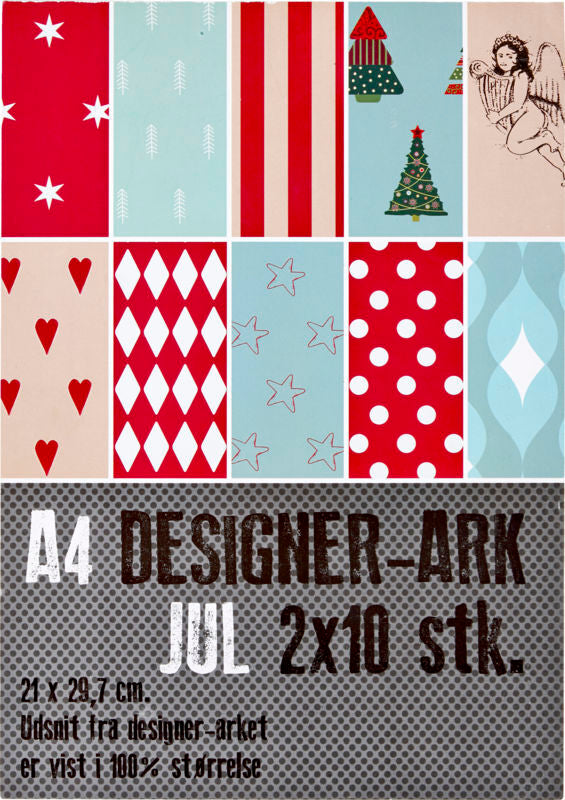 A4 DESIGNER-ARK JUL 2X10STK