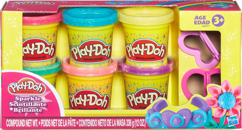 PLAY-DOH SPARKLE COMPOUND COLLECTION