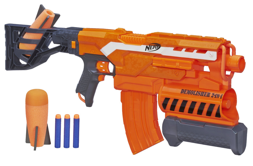 NERF N'STRIKE ELITE ELITE DEMOLISHER 2-IN-1 BLASTER