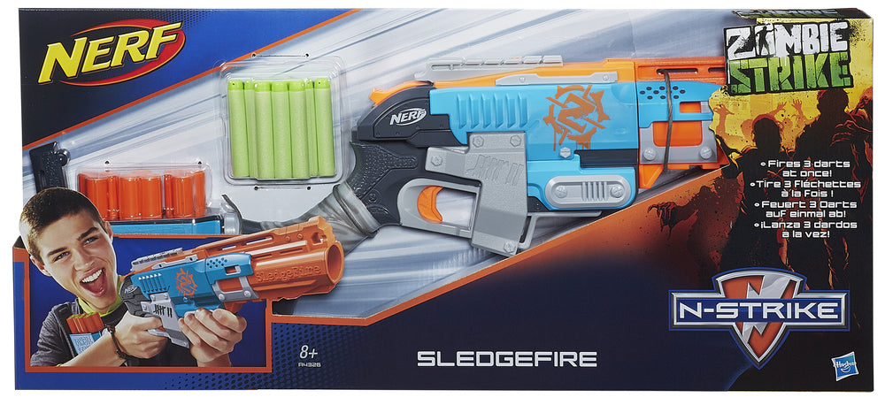 NERF ZOMBIESTRIKE SLEDGEFIRE