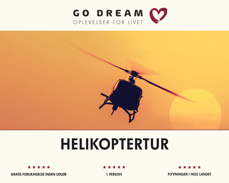 GO DREAM helikoptertur