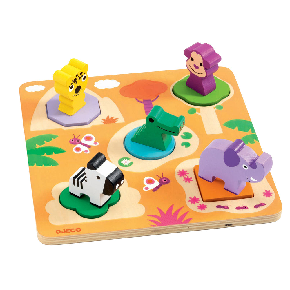 KNOP PUSLESPIL CROC-NUT