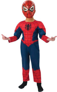 SPIDERMAN DRAGT MED MUSKLER STR MEDIUM